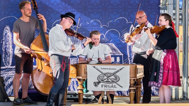 Vinné léto s cimbálem a Den regionu Bystřička