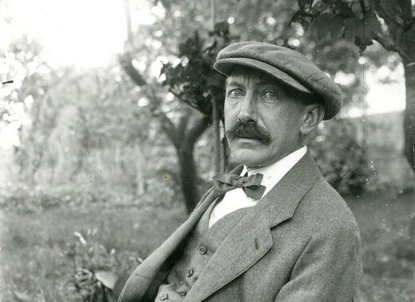 Adolf Kašpar fotografem v Hlubočkách