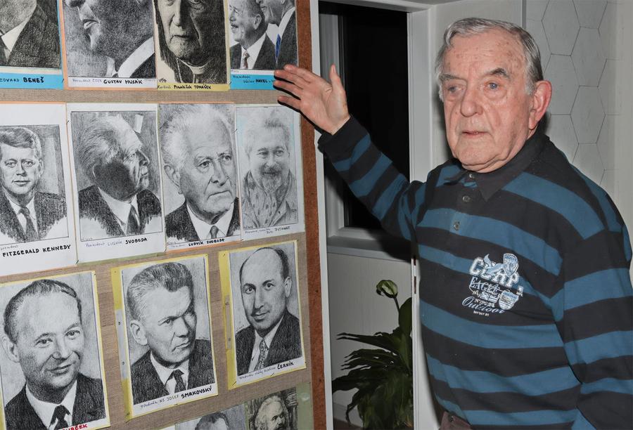 Portrétista Václav Šípek