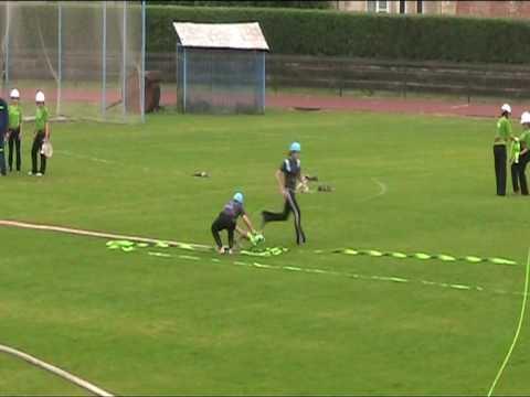 Krajská soutěž v požárním sportu Šumperk 22. srpna 2009 - Hlubočky ženy
