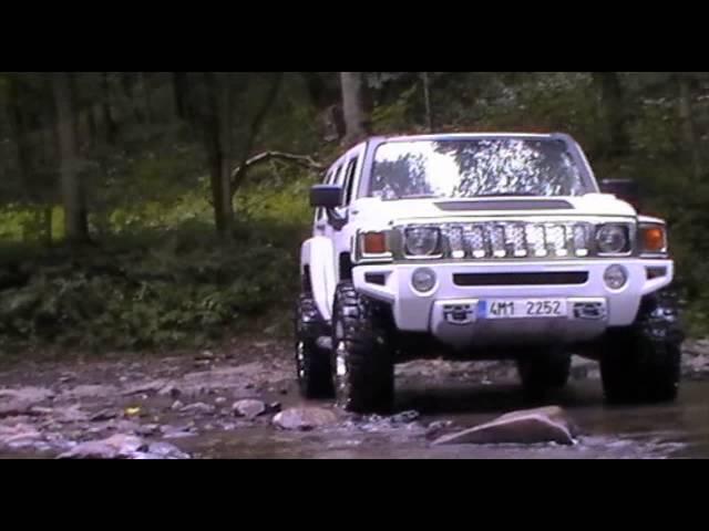 OFF roading HUMMER H3 - Hrubá voda 2012